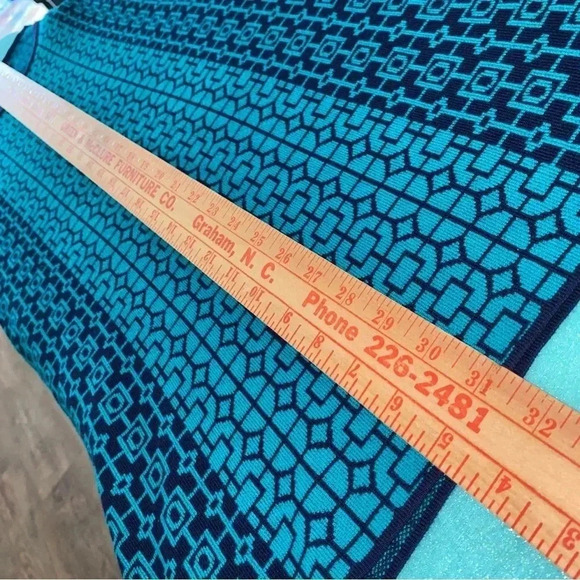 ROMEO & Juliet Couture Turquoise Dress Pullover Size M ❤️ - Picture 6 of 9